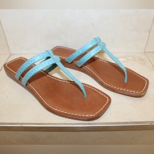 Bernardo blue sandals (women’s 10) (NWOT)